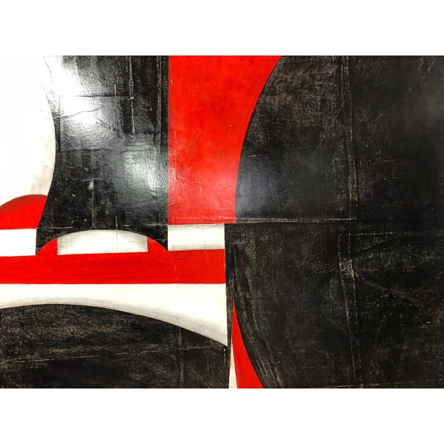 Abstract Cecil Touchon, Painting on Panel Titled PDP595ct12, 2014 For Sale - Image 3 of 8