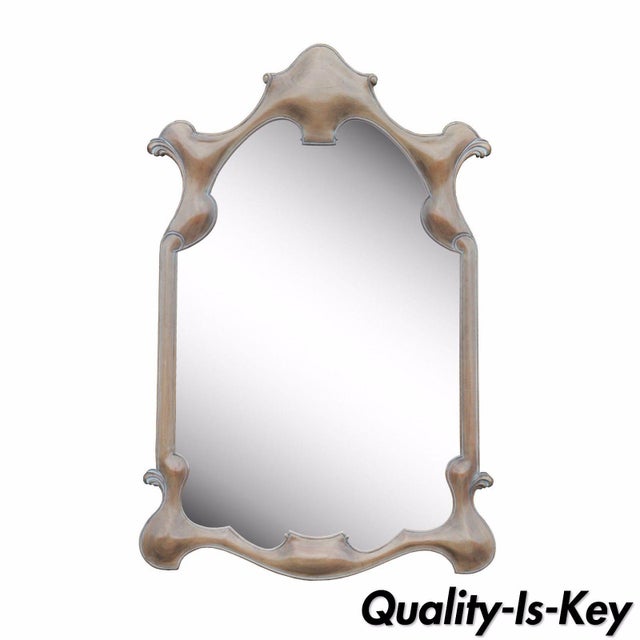 Vintage Hollywood Regency French Art Nouveau Style Carved Sculptural