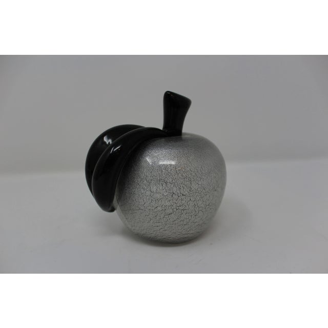 2010s Murano Glass Apple Figurine by Gambaro For Sale - Image 5 of 6