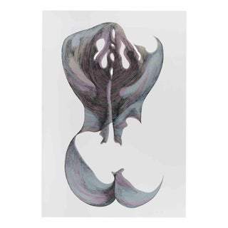 Giacomo Porzano, Nude, Woman from Shoulders, 1972, Etching For Sale