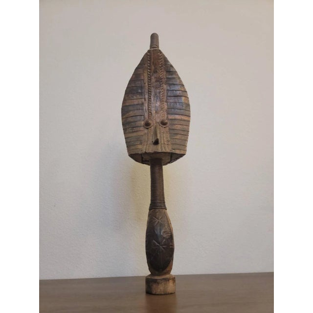 Lynx Hollow Antiques is excited to present this scarce African mahongwe osseyba reliquary guardian figure. A magnificent...