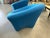 Blue Pop Art 1970’s Chairs in the style of Pierre Paulin For Sale - Image 8 of 14