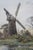 Antique 1886 Fred Slocombe Surrey England Windmill Landscape Etching 37" For Sale - Image 10 of 12