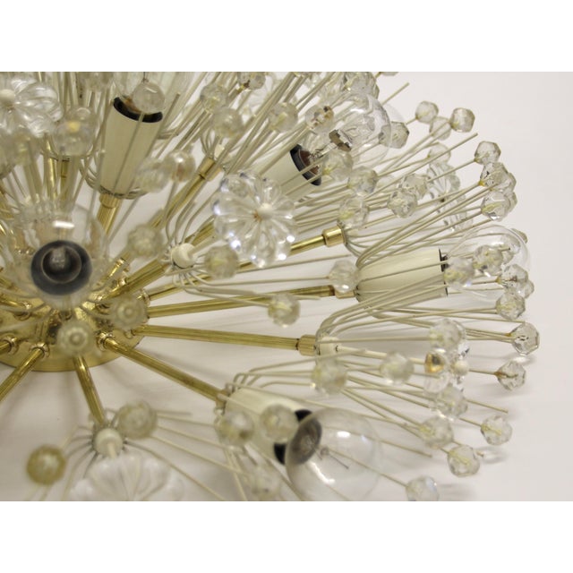 Large Mid-Century Snowball Ceiling Lamp by Emil Stejnar for Rupert Nikoll, 1950s For Sale - Image 6 of 9