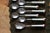1970s Boho Chic Denby Regency Jewel White flatware 1 serving spoon For Sale - Image 12 of 17