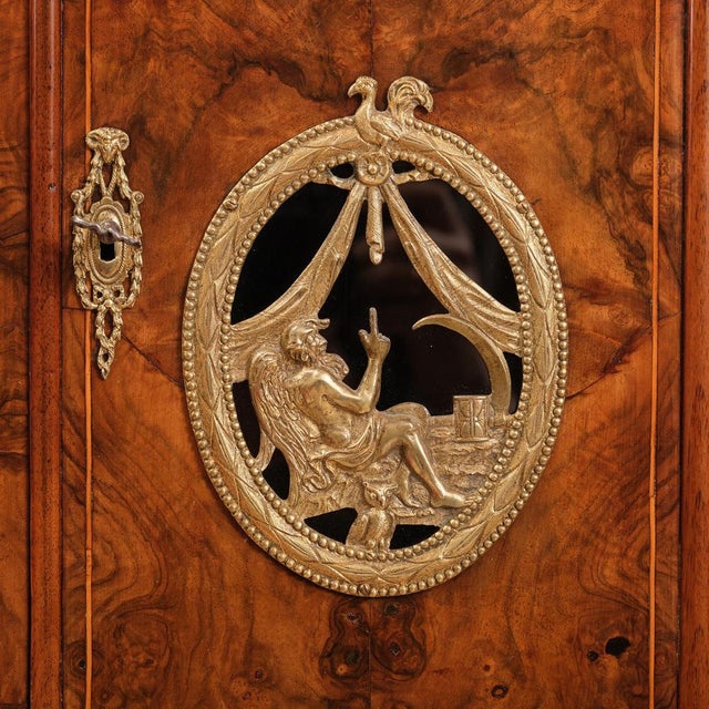 Metal Amsterdam Grandfather Clock with Boat Automaton, 1745 For Sale - Image 7 of 11