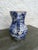 Vintage Jerry Brown Hamilton hand crafted pitcher with blue splatter glaze. The bottom of the pitcher is incised with the...