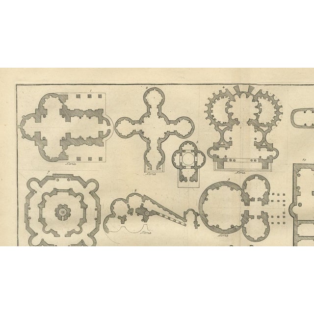 Serlio, Architectural Plan Engravings, 1721, Paper, Set of 2 For Sale - Image 13 of 17