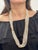 Japanese Akoya Pearl with Snake Diamond Slider and Clasp Opera Length Necklace For Sale - Image 11 of 18