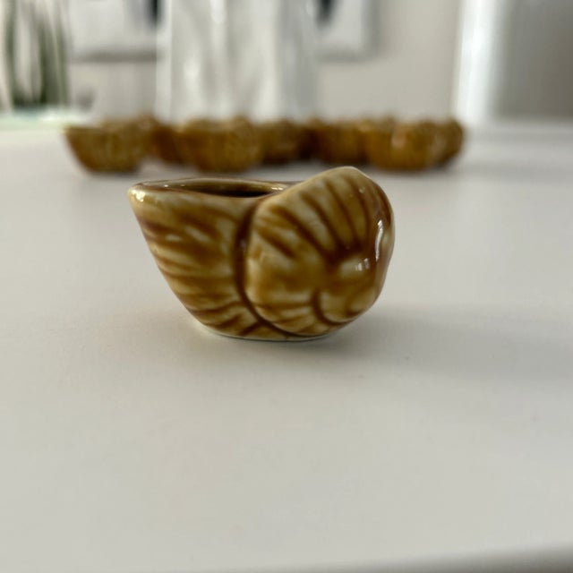 Vintage Ceramic Escargot Pots- Set of 12 For Sale - Image 10 of 10