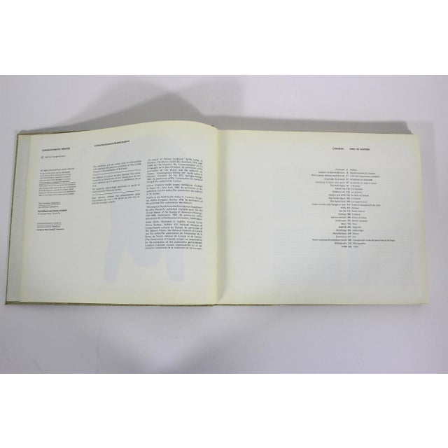1960s 1965 Eskimo Sculpture Esquimaude Book Hardcover Hard Cover Linen Gold Bronze For Sale - Image 5 of 12