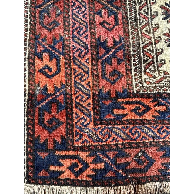 Turkmen Baluch Rug, 1930s For Sale - Image 11 of 18