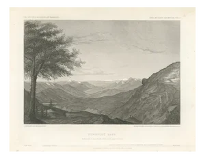 After C. Schumann, Humboldt Pass, Great Basin Nevada, Engraving, 1855