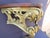 19thc French Rococo Heavy Louis XV Style Gilt Bronze Wall Console/ Display Shelf For Sale - Image 4 of 12