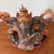 Late 20th Century Vintage Mid-Century Signed Balinese Hand-Carved Ganesha Wood Sculpture by I Wayan Pageh For Sale - Image 5 of 12
