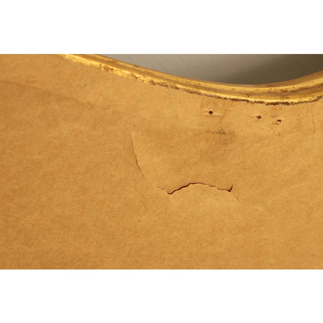 Friedman Brothers Horizontal Gold Mirror For Sale - Image 14 of 15