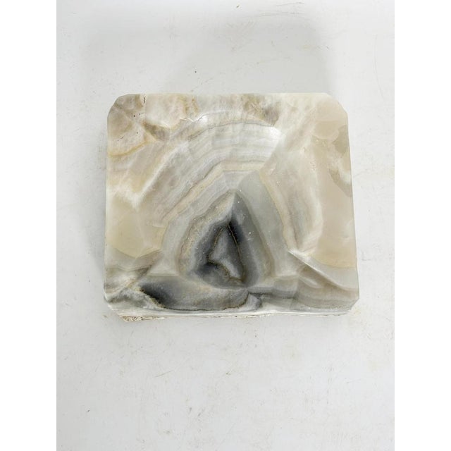 Large Grey Marble Ashtray, 1950s For Sale - Image 3 of 13