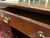 Antique Mahogany English Tooled Leather Top Partner Desk For Sale - Image 10 of 12
