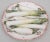 Antique 18th Century French Tin Glaze Faience Delft Tromp l'Oeil Plate With Vegetable Sculpture of Leeks For Sale - Image 4 of 11