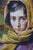Late 20th Century Woman Gathering Twigs Portrait Oil Painting on Linen After Morgan Weistling 32" For Sale - Image 9 of 11