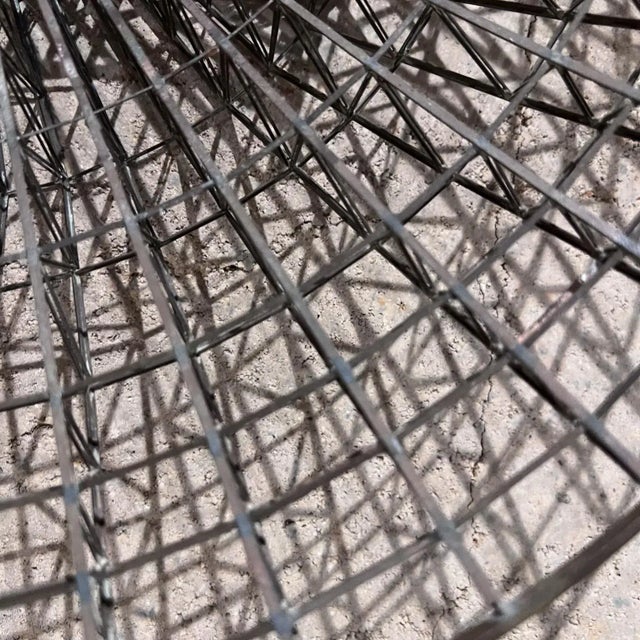 1970s Abstract Grid Wall Sculpture Bronze For Sale In San Diego - Image 6 of 10