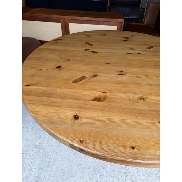 Large Pine Dining Table by Roland Wilhelmsson for Karl Andersson & Söner, Sweden For Sale - Image 9 of 18