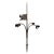 18th Century French Wrought-Iron Dragon Weathervane For Sale - Image 4 of 11