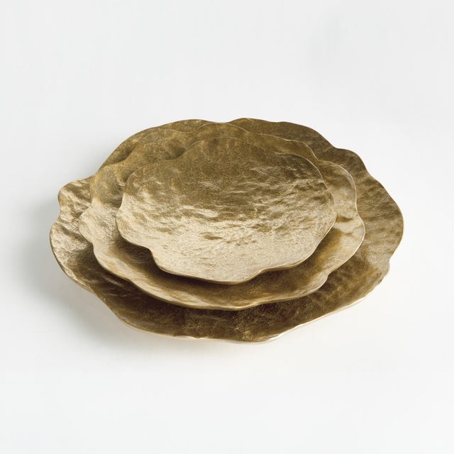 Kenneth Ludwig Chicago Rylee Decorative Trays St/3 For Sale - Image 4 of 5