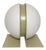 Model 10445 Lamp in Light Glass by Ben Swildens for Verre Lumière, 1970s For Sale
