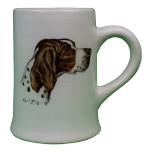 Mid 20th Century Cyril Gorainoff for Abercrombie & Fitch English Setter Mug