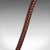 9' Long Antique Hunting Whip, English Leather, Silver, Equestrian, Swaine Adeney For Sale - Image 10 of 11