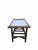 Brown Vintage Modern Coastal Bamboo Side Table by Vogue Rattan For Sale - Image 8 of 10