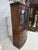 Vintage Curved Front China Cabinet / Secretary Cabinet For Sale - Image 13 of 15