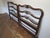 Traditional King Size Ribbon Back Solid Mahogany Headboard For Sale - Image 3 of 9