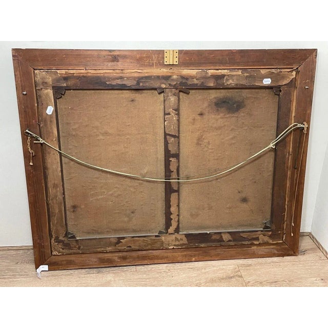 Baroque Oil Painting Depiction of Apollo and Marsyas Musical Duel and the Judgment of King Midas For Sale - Image 4 of 11