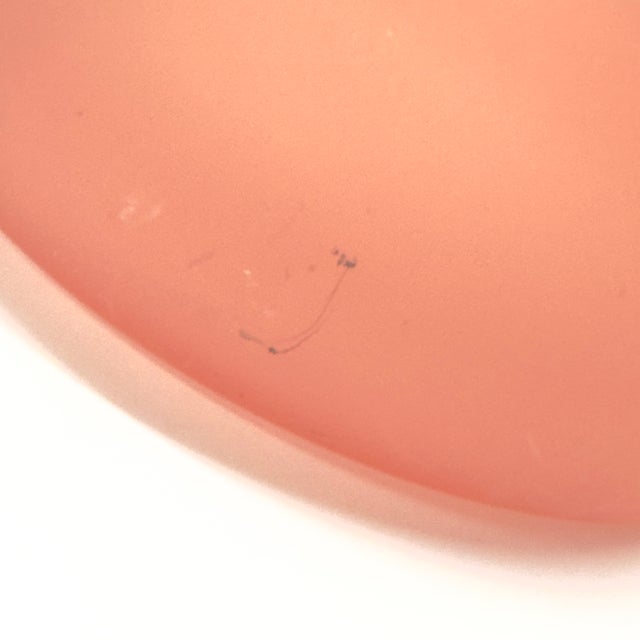 Warm Hues Graphic Frosted Glass Vase Curation - Group of 5 For Sale - Image 13 of 13