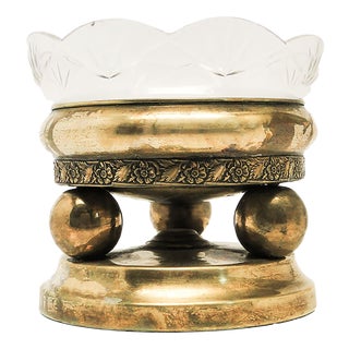 Patera Bowl on Stand from Henneberg Bros., 1930s For Sale