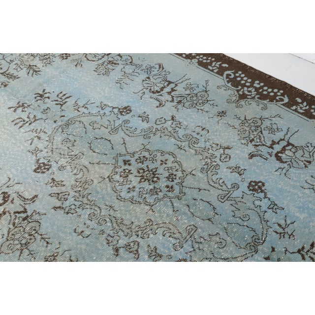 Antique Wool Turkish Handmade Rug For Sale - Image 6 of 10