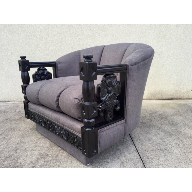 Restored Mediterranean Lounge Chair Chairish