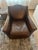 Mitchell Gold Mitchell Gold + Bob Williams Leather Chair and Ottoman Set For Sale - Image 4 of 10