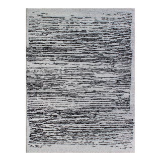 Hand Knotted Wool Pile Modern Design Rug. 8' X 10' For Sale
