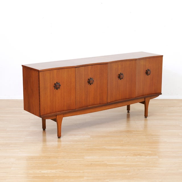 Wood 1960s Mid Century Teak Sideboard by Hubbinet Furniture For Sale - Image 7 of 11