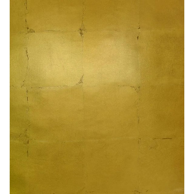 Contemporary The House of Scalamandre Gilded Leaf Rv Wallcovering, Ore For Sale - Image 3 of 3