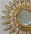 Early 20th Century French Vintage Gold and Silver Gilt Carved Sunburst Wall Mirror For Sale - Image 5 of 9