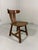 Brutalist Oak Dining Chairs, 1970s, Set of 4 For Sale - Image 12 of 16