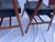 Brown Mid 20th Century Vintage Mid Century W. H. Gunlocke Chair Co. Walnut Set of 4 Dining Chairs For Sale - Image 8 of 17