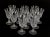 Transitional 1990s Crystal D’ Arques -Arques,France Cut Crystal Cordials - Set of 12 For Sale - Image 3 of 9