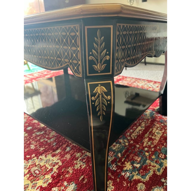 One of a Kind Hand Painted Coffee Table For Sale - Image 4 of 15