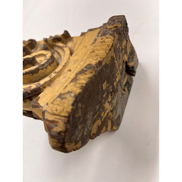 Late 19th Century Antique Architectural Distressed Corbel For Sale - Image 5 of 6