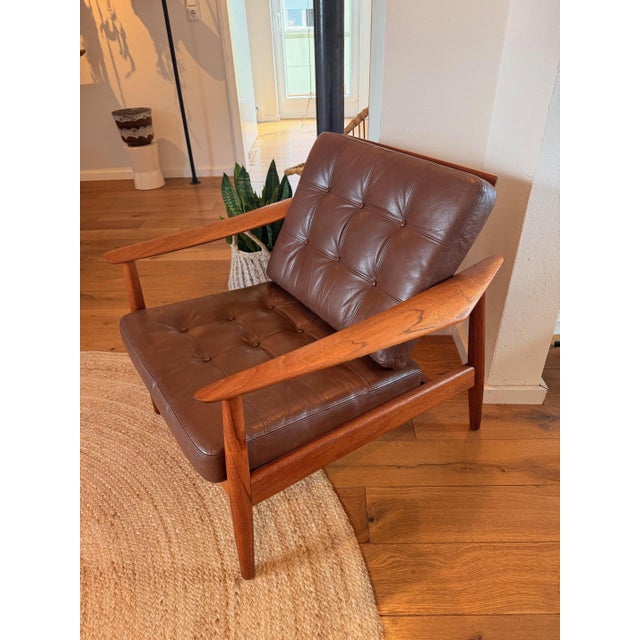 FD 164 Lounge Chair by Arne Vodder for Cado, 1960s For Sale - Image 11 of 18